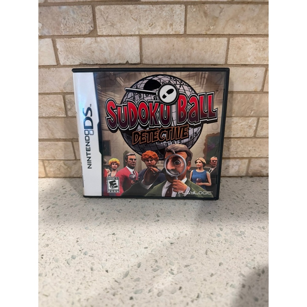 Sudoku Ball Detective Nintendo‎ DS 3DS Game